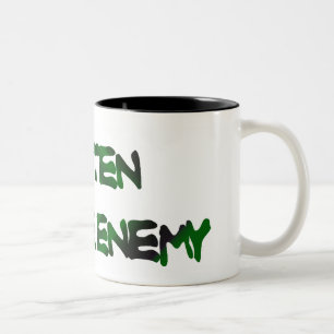 2 Couleurs Le GLUTEN EST la grande tasse à deux tons ENNEMIE