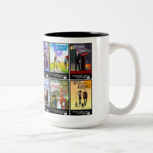 2 Couleurs Le nocturne tombe tasse d'univers