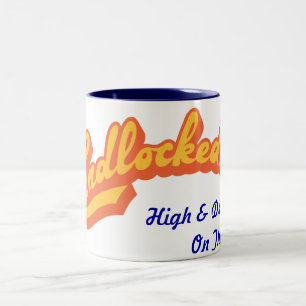 2 Couleurs L'ENCLAVÉ ! Tasse surdimensionnée de manuscrit