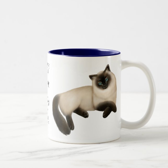 2 Couleurs Les chats de l'Himalaya sont tasse de Purrfect (Droit)