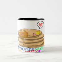 les crêpes me font la tasse heureuse
