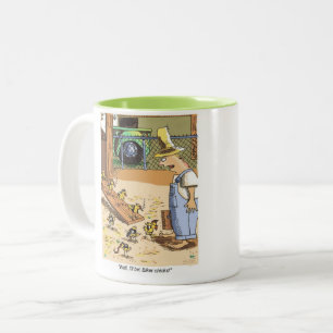 2 Couleurs Les pousses de moto "la tasse originale"