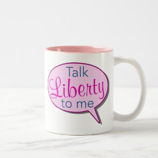 2 Couleurs "Liberté d'entretien à moi" tasse
