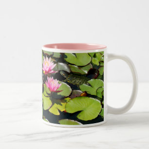 2 Couleurs Lotus/Lilypads et tasse de tortue