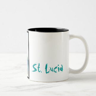 2 Couleurs lune de miel, tasse du St Lucia