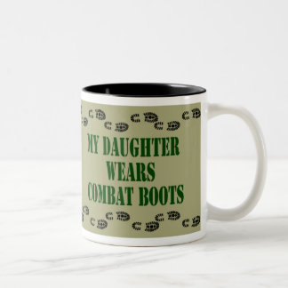 2 Couleurs Ma fille utilise la tasse de bottes de combat