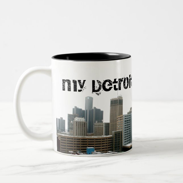 2 Couleurs Ma tasse de Detroit (Gauche)