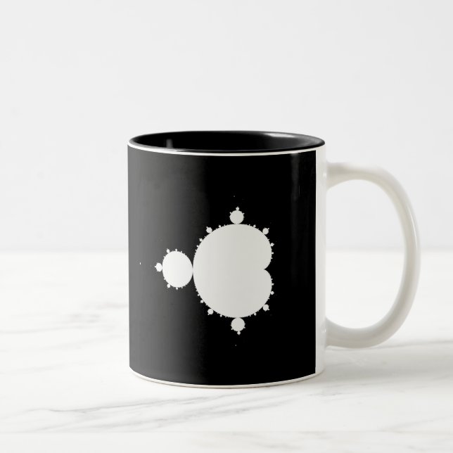 2 Couleurs Mandelbrot original a placé 02 - tasse de fractale (Droit)