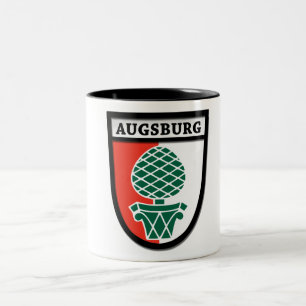2 Couleurs Manteau d'Augsbourg de la tasse 0010 de bras