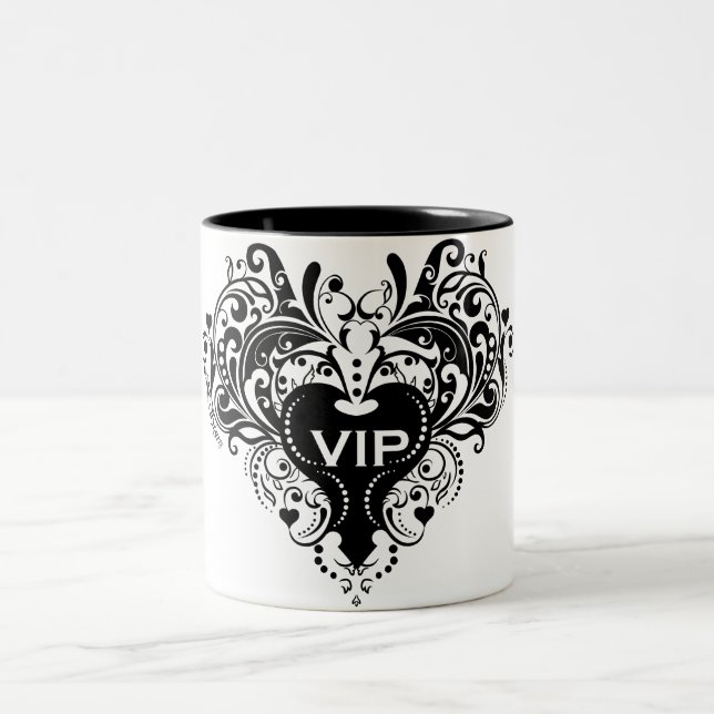 2 Couleurs Mlle Ève - tasse de VIP (Centre)