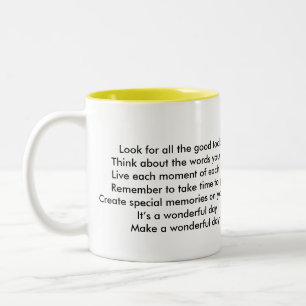 2 Couleurs Modèle de Deux-Image de tasse - customisé