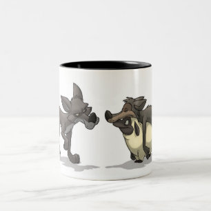 2 Couleurs "Moutons tasse dans du loup habillement"