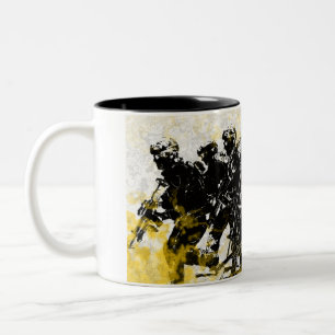 2 Couleurs Mug, tasse de café, US Marine Corp oeuvre d'art 20