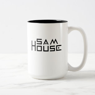 2 Couleurs Noir tasse à deux tons de 15 onces