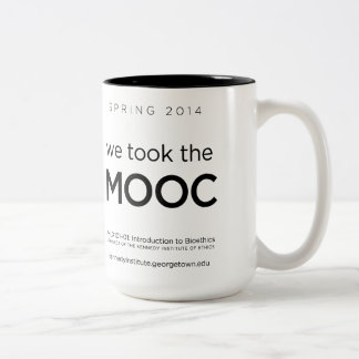 2 Couleurs "Nous la tasse avons pris MOOC" (le XL)