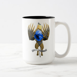 2 Couleurs ~ OrbitalDefense.com de tasse de crête de Gryphen