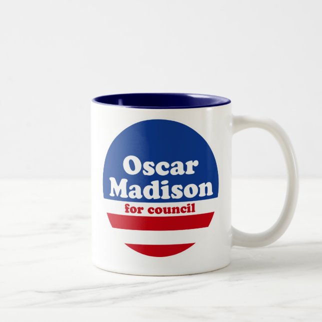 2 Couleurs Oscar Madison pour la tasse du Conseil (Droit)