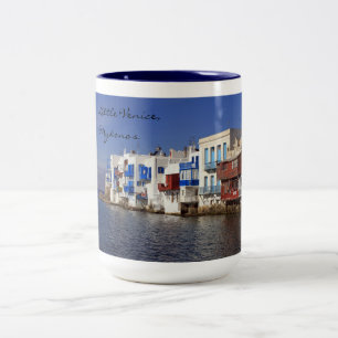 2 Couleurs Peu de Venise, tasse de Mykonos