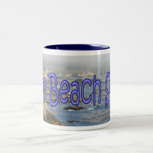 2 Couleurs Plage bleue Song™ - tasse