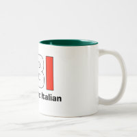 Pleine Blooded grande tasse italienne de papa de