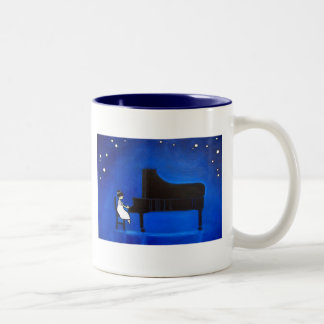2 Couleurs Poches complètement d'amour - la tasse de moment