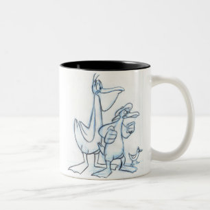 2 Couleurs "Pour tasse Morphing pêcher poisson"