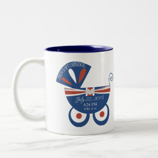 2 Couleurs Prince royal de tasse de souvenir de Cambridge