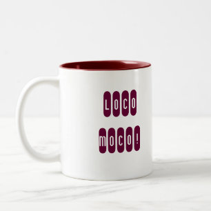 2 Couleurs Recette de Loco Moco sur une tasse
