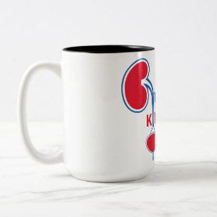 2 Couleurs Santé Rénale pour Tous et Partout. Tasse