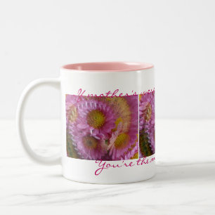 2 Couleurs "Si les mères étaient des fleurs…" Tasse de café