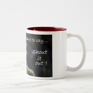 2 Couleurs Si vous avez quelque chose dire la tasse