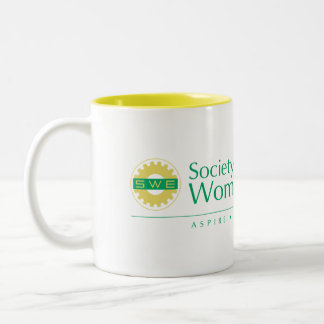 2 Couleurs Société de tasse jaune d'ingénieurs de femmes