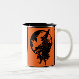 2 Couleurs sorcière d'art déco des années 1930 et tasse de