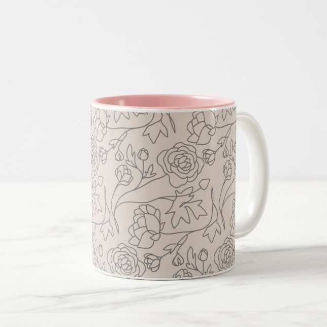 2 Couleurs Tasse (Devant droit)
