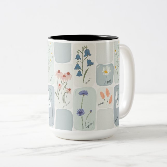 2 Couleurs Tasse (Devant droit)