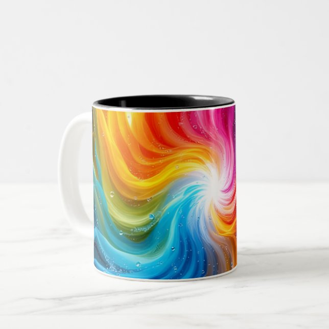 2 Couleurs Tasse (Devant gauche)