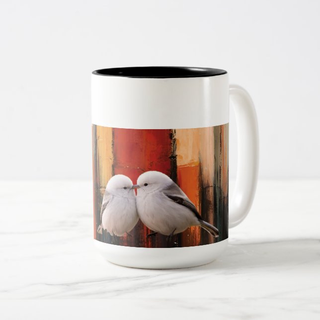 2 Couleurs Tasse (Devant droit)