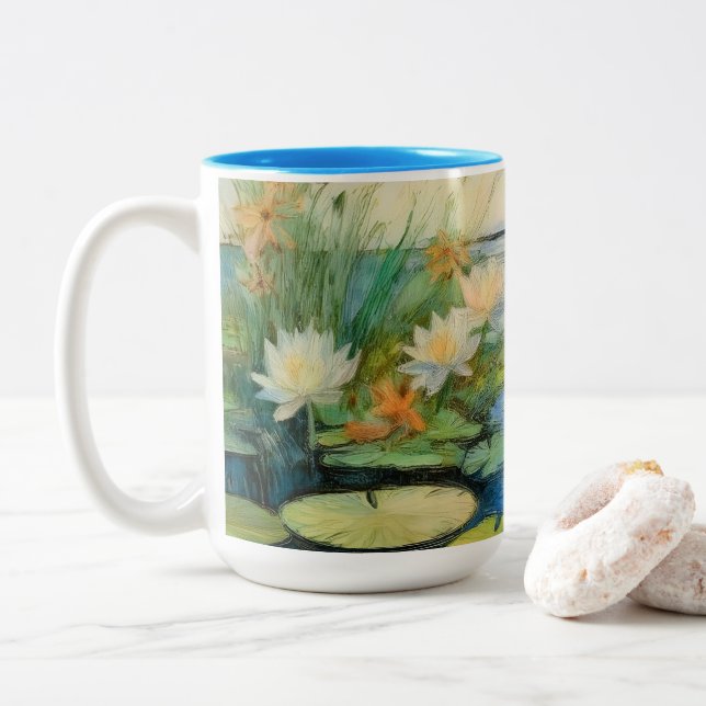 2 Couleurs Tasse (Avec donut)