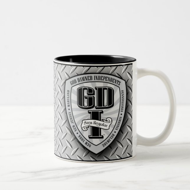 2 Couleurs Tasse 1 de GDI (Droit)
