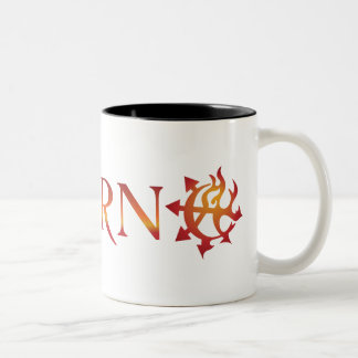 2 Couleurs Tasse #1 d'enfer