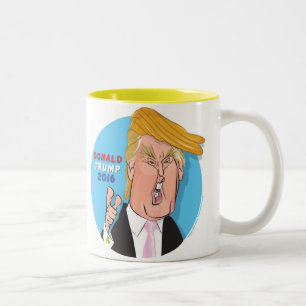 2 Couleurs Tasse 2016 de café de bande dessinée de Donald