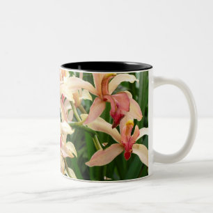 2 Couleurs Tasse 4 d'orchidée