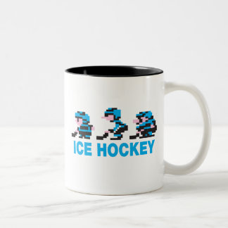 2 Couleurs tasse à 8 bits de types d'hockey