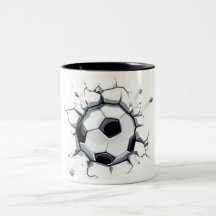 tasse à balle de football