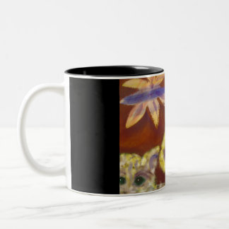 2 Couleurs Tasse à café adorable de Furry Cats