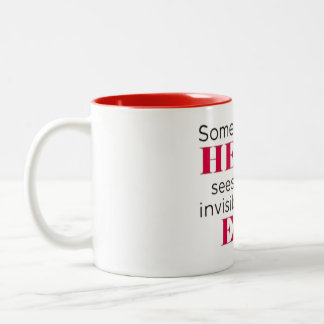 2 Couleurs Tasse à café bicolore avec citation inspirante