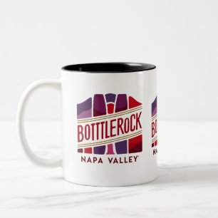 2 Couleurs Tasse à café bicolore BottleRock Napa Valley Mus