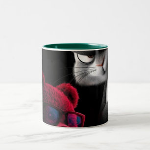 2 Couleurs Tasse à café Burning Ice Cube – Art de Feu & Glace