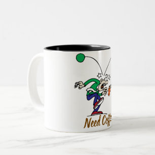 2 Couleurs Tasse à café dessin animé