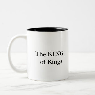 2 Couleurs Tasse à café en céramique Bold & Regal Le Roi des